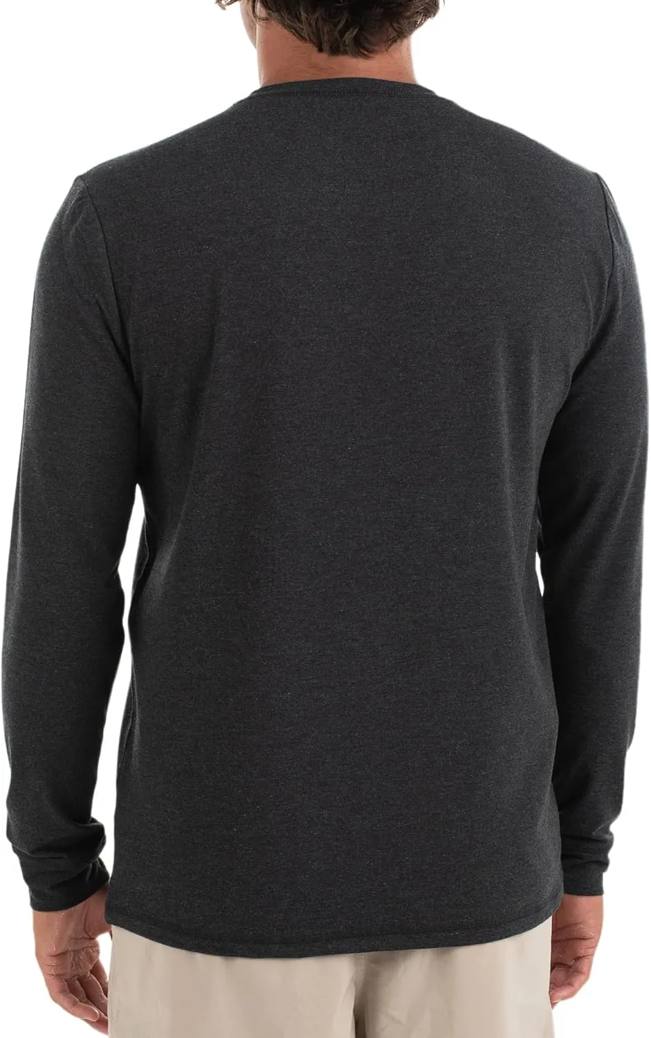 Free Fly Men's Flex Long Sleeve - Premium Weight Bamboo Viscose Shirt, Sun Protection UPF 50  Long Sleeve Shirt for Men