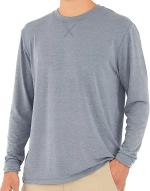 Free Fly Men's Flex Long Sleeve - Premium Weight Bamboo Viscose Shirt, Sun Protection UPF 50  Long Sleeve Shirt for Men