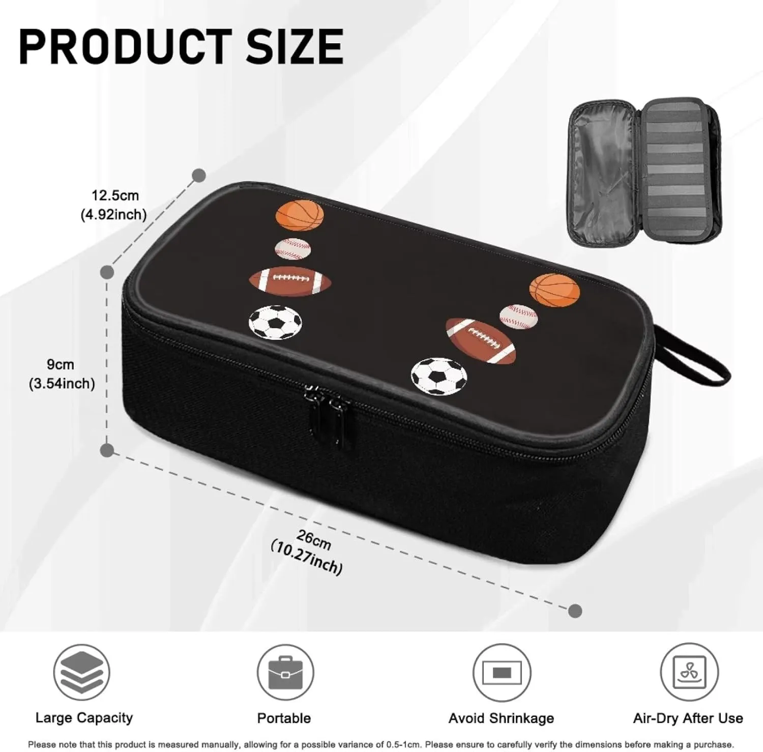 Golf Ball Bag Pouch, Golf Essentials Accessory Bag, Golf Valuables Pouch Golf Gifts for Men Golf Accessories Case Bag