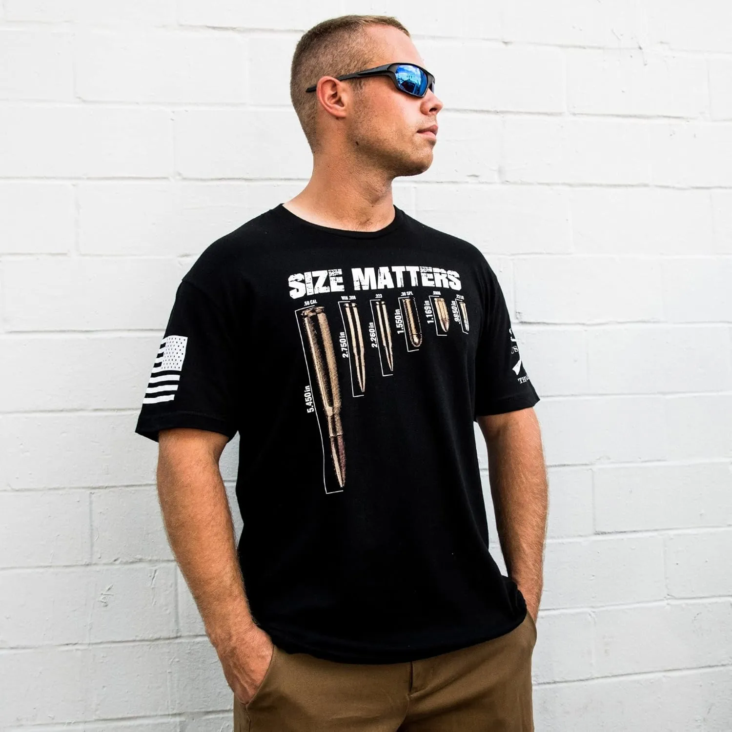 Grunt Style Size Matters Men's T-Shirt