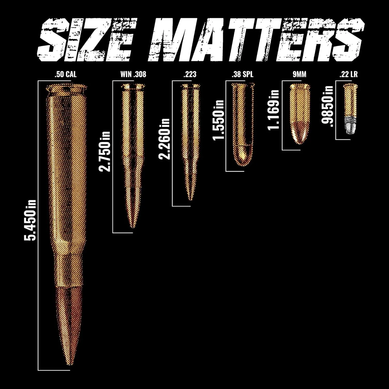 Grunt Style Size Matters Men's T-Shirt