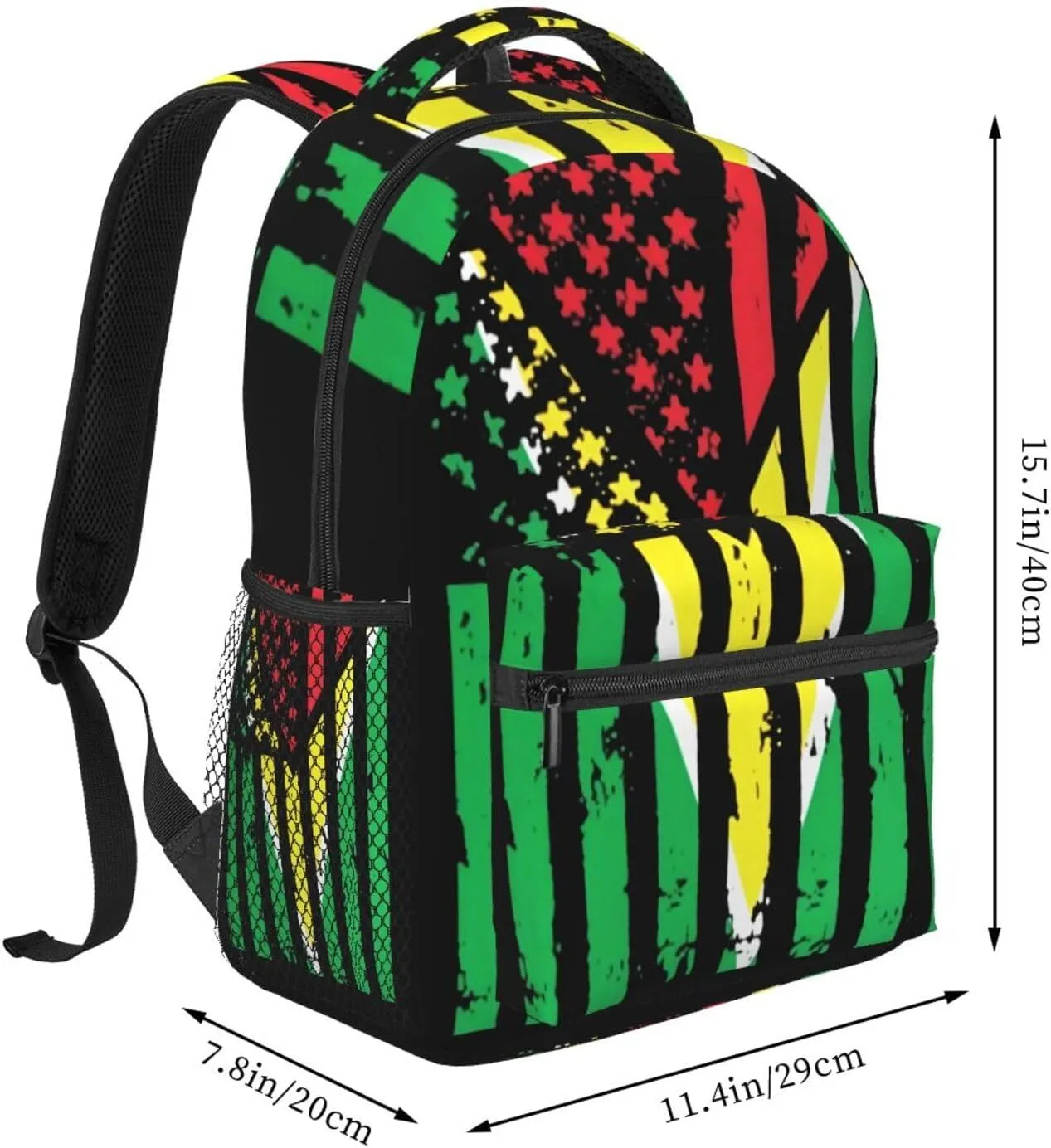 Guyana American Backpack Laptop Backpack Sports Travel Shoulder bag Light casual backpack
