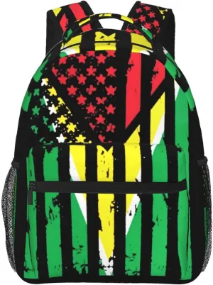 Guyana American Backpack Laptop Backpack Sports Travel Shoulder bag Light casual backpack