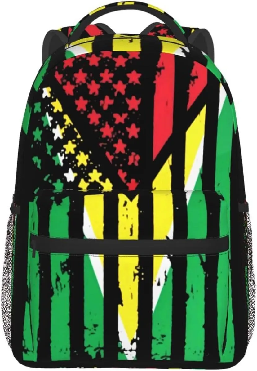 Guyana American Backpack Laptop Backpack Sports Travel Shoulder bag Light casual backpack