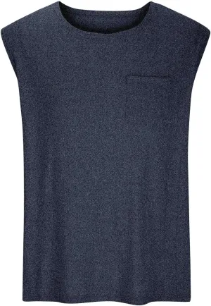 Gym Tan Tops for Men Knit Cotton Sleeveless T Shirt Summer Muscle Athletic Quick Dry Tank Top Casual Loose Shirt