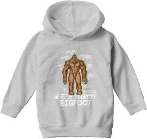 Haase Unlimited How to Identify Bigfoot - Sasquatch Myth Toddler/Youth Fleece Hoodie