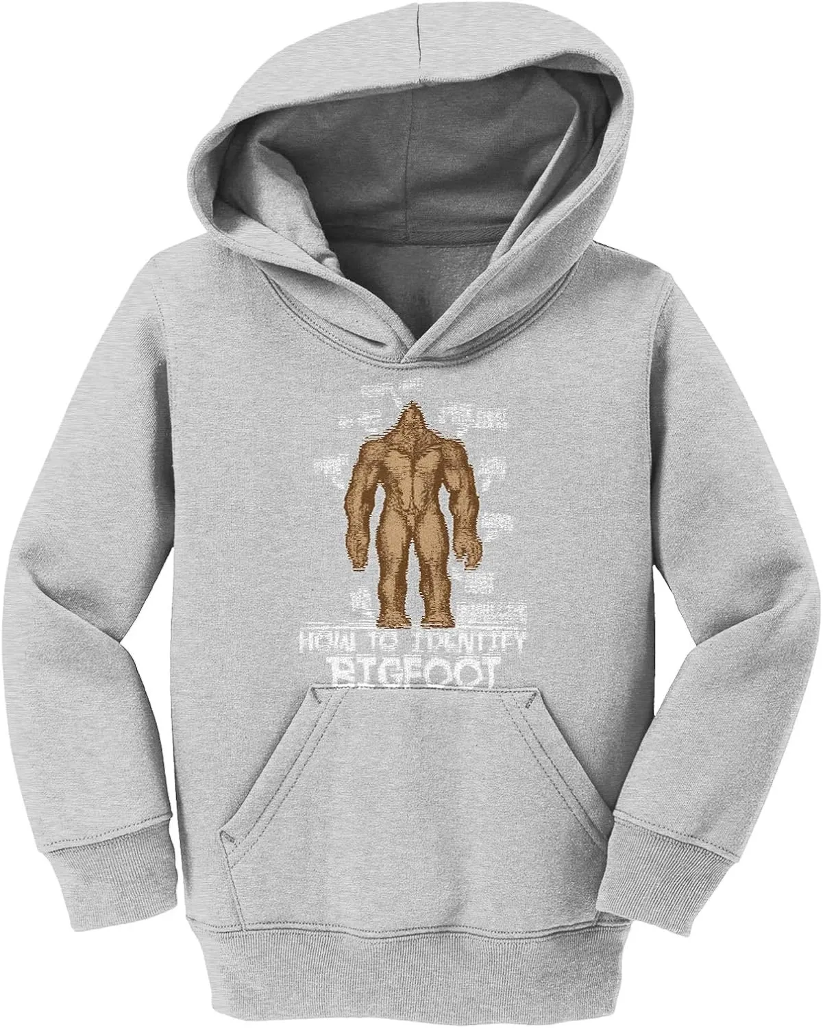 Haase Unlimited How to Identify Bigfoot - Sasquatch Myth Toddler/Youth Fleece Hoodie
