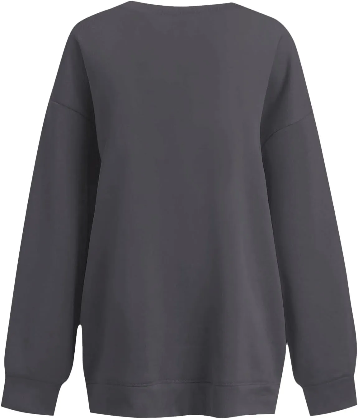 Halloween Sweatshirts for Women Long Sleeve Crewneck Cute Spooky Pullover Tops Oversized Halloween Ghost Shirt