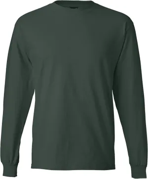 Hanes Men's Beefy-t T-Shirt, Classic Heavyweight Cotton Tee, 1 Or 2 Pack, Available in Tall Sizes