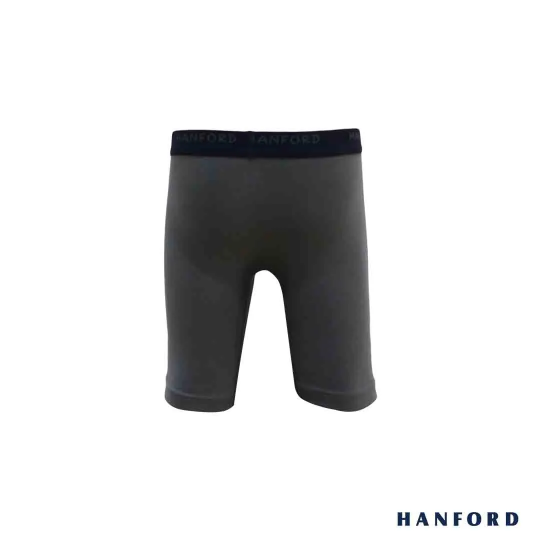 Hanford Kids/Teens Cotton w/ Spandex Knee Shorts - Finster2/MuscleGray (Single Pack)
