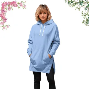Hoodie Dress for Women with Pockets, 2024 New The Warmy Oversized Hoodie Dress, Pullover Long Sleeve Hoodies with Pocket