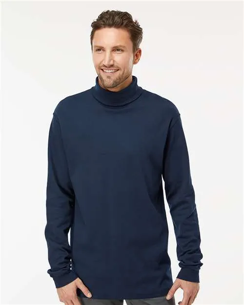 Interlock Turtleneck Long Sleeve T-Shirt - KF4900