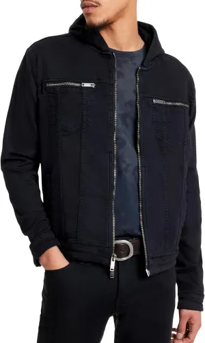 John Varvatos Men's Scott Hooded Jacket