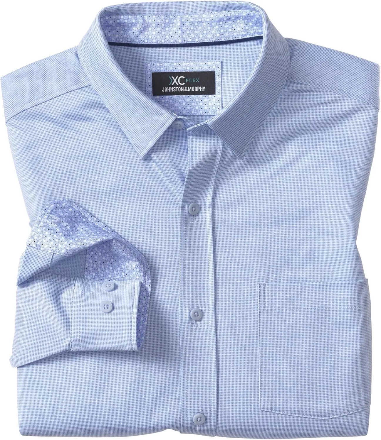 Johnston & Murphy Men's Xc Flex Stretch Shirt