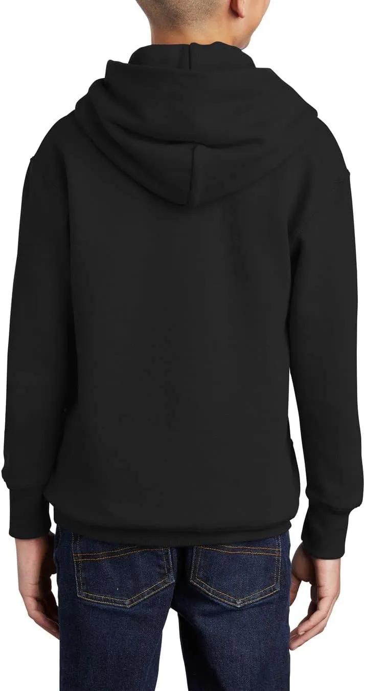 JustBlanks Youth Hoodies for Boys Girls Fleece Sweatshirt Children Pull on Hoody sweatshirt Youth Hooded Sweatshirt