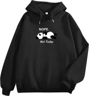 KEEVICI Womens Cute Hoodies Sweatshirts for Teen Girls Panda Graphic Kawaii Hoodie Preppy Aesthetic Pullover