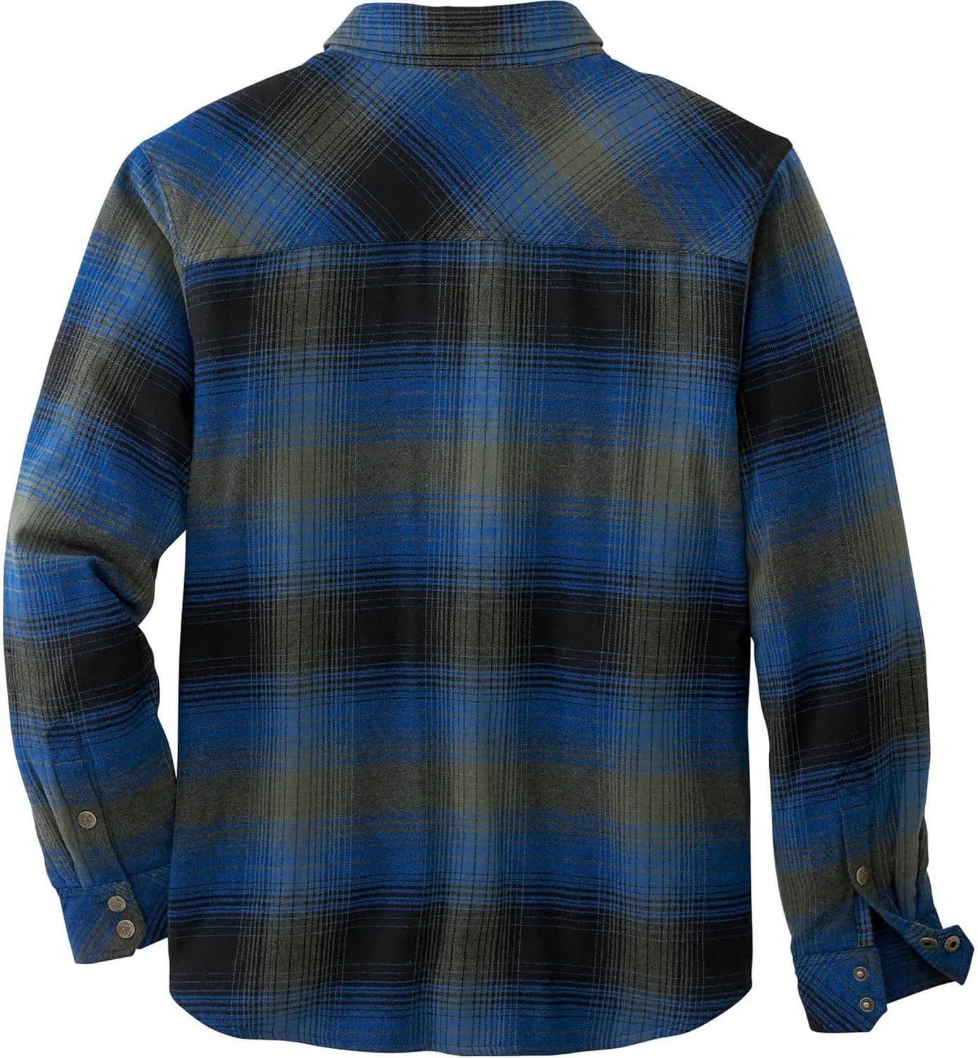 Legendary Whitetails Archer Flannel Thermal Lined Shirt Jacket for Men, Quilted Insulated Plaid Work Outerwear Coat