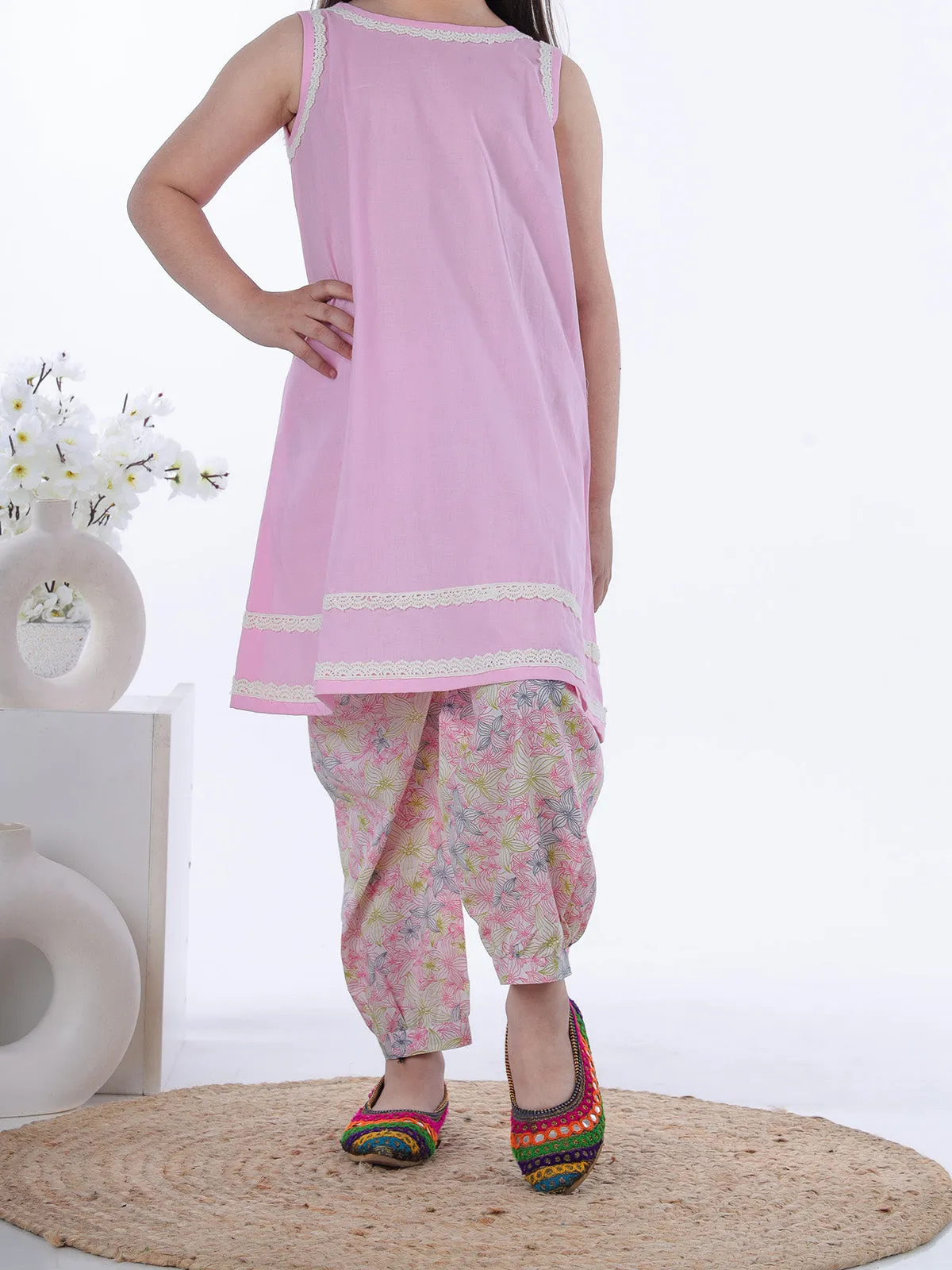 Liba Kurta Set Pink