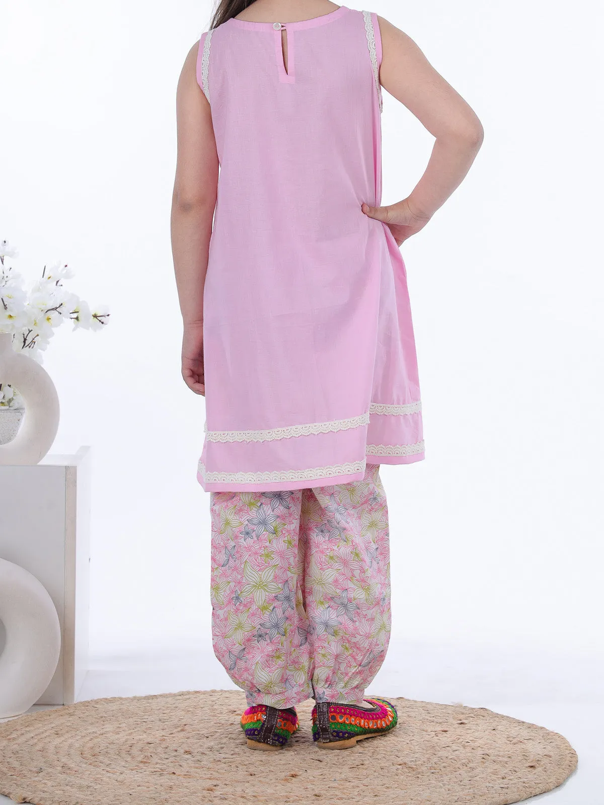 Liba Kurta Set Pink