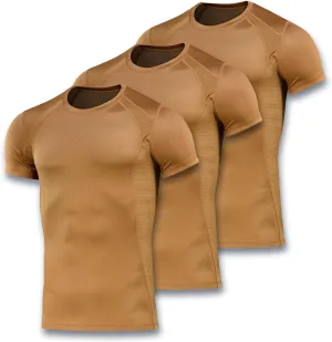 M-Tac Athletic T-Shirt Gen.2 - Breathable Polyester Military T-Shirt with Short Sleeve and Crew Neck for Men