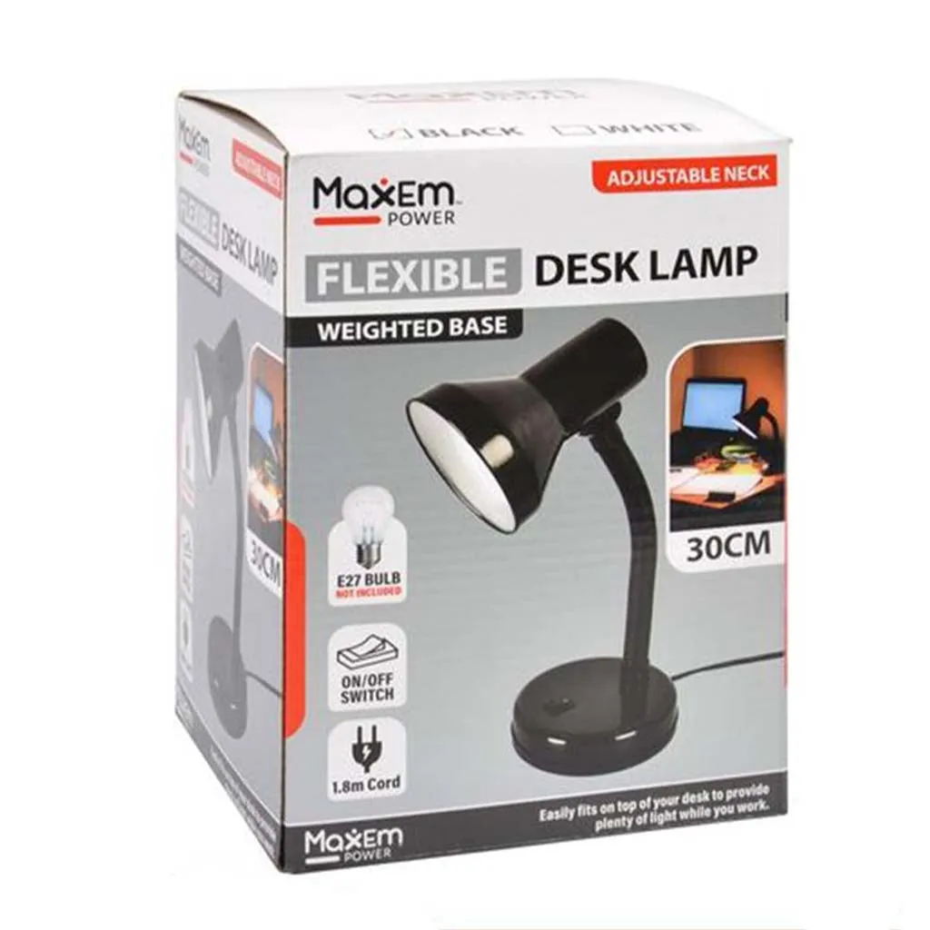 MaxEm Flexible Desk Lamp With Adjustable Neck ELS-0208