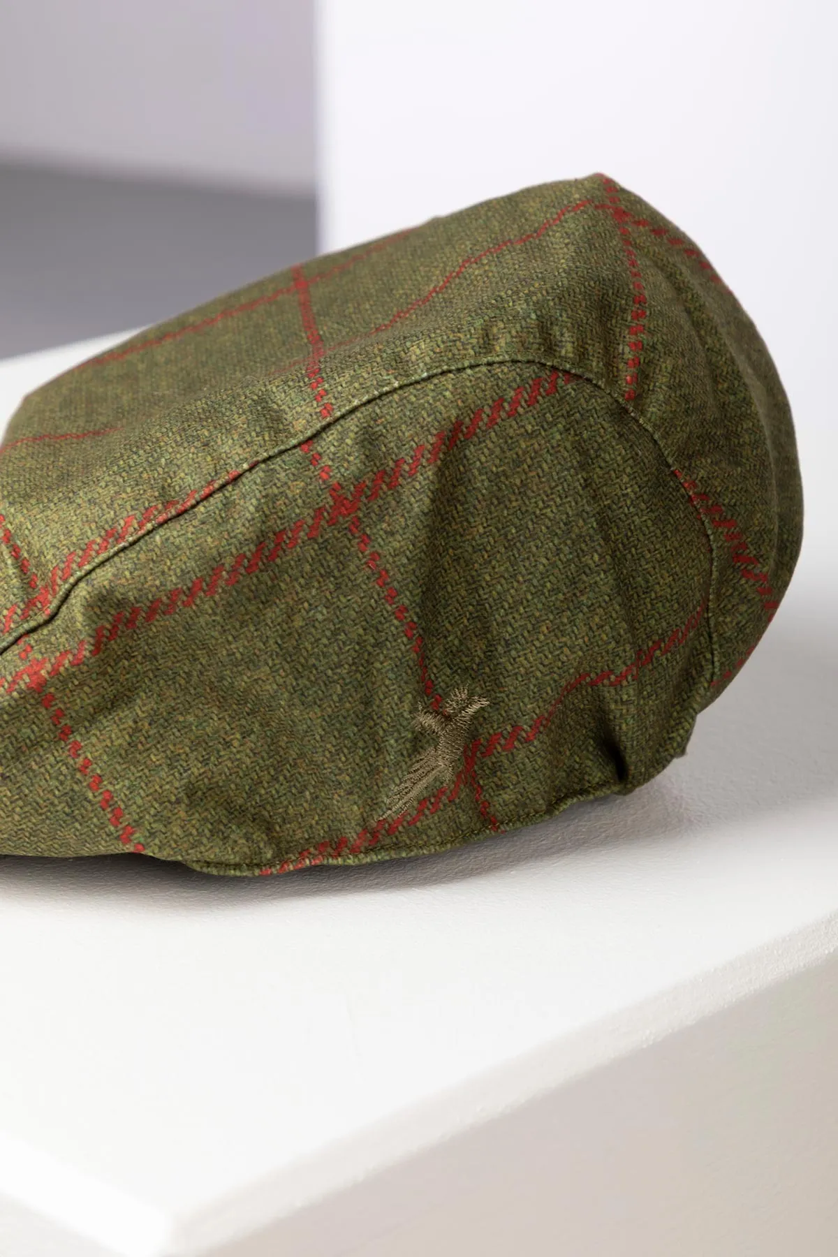 Men's Tweed Print Flat Cap - Danby