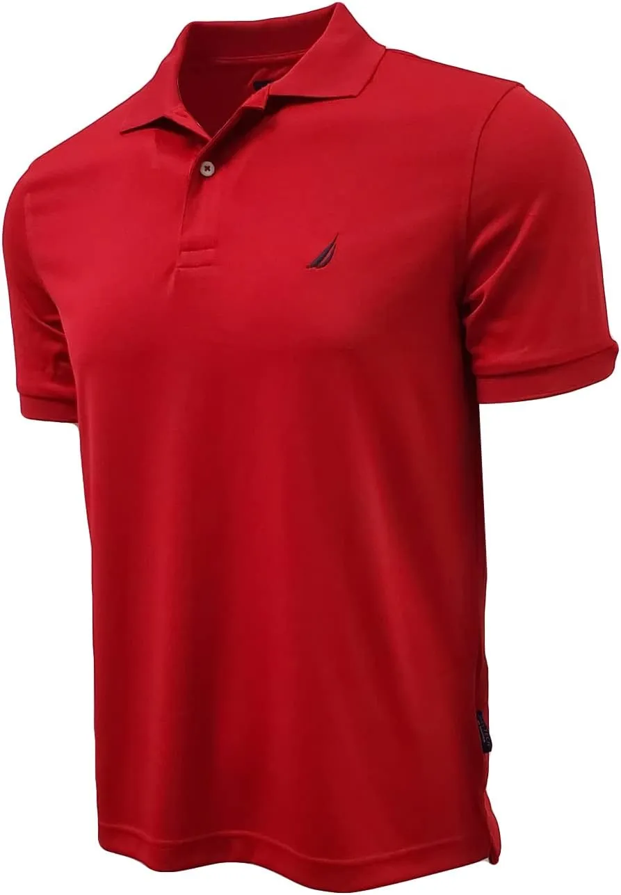 Nautica Men's Nav Tech Performance Polo Shirt