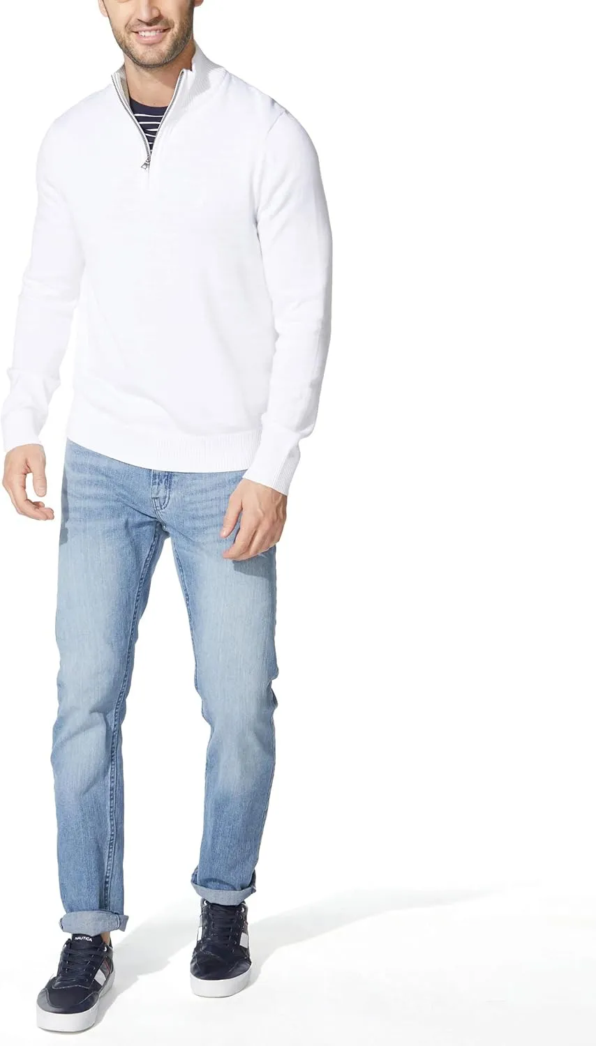 Nautica Men's Quarter-Zip Sweater