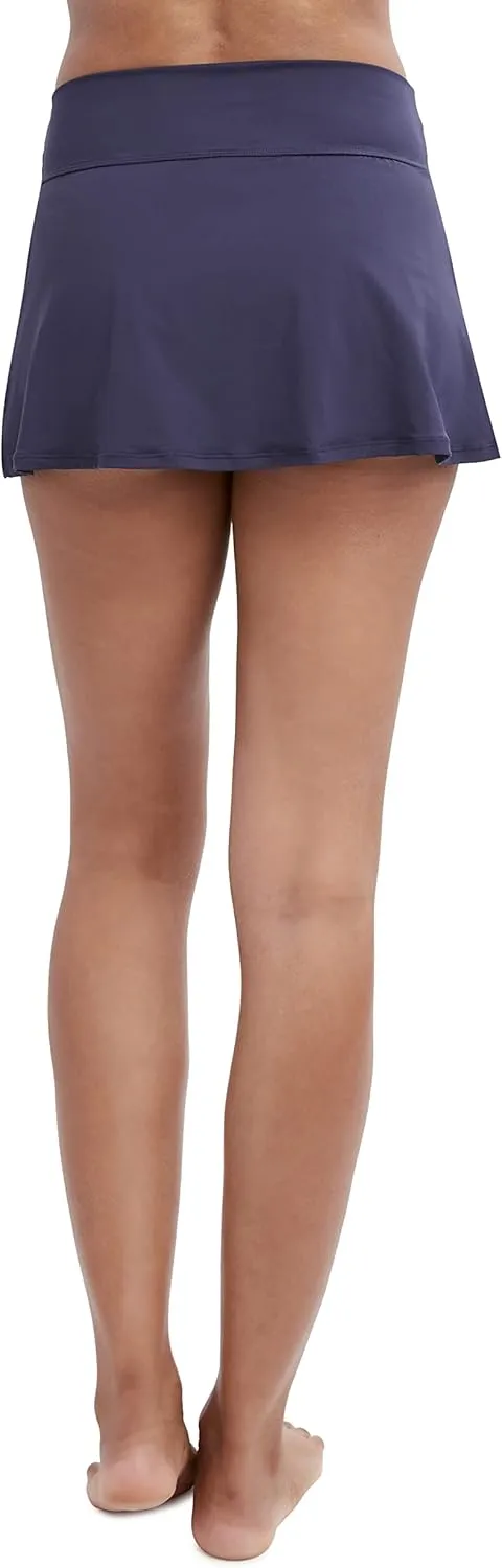 Nautica Women's Standard Skirt  Quick-Dry, Swim, Tummy Control Skort, Pockets, Volley Shorts