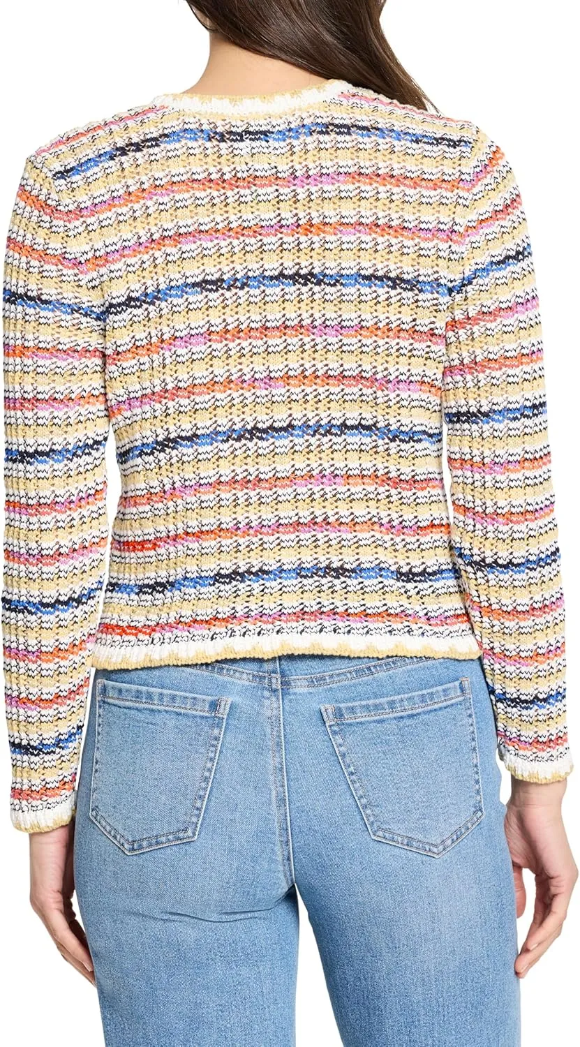 NIC ZOE Women's Coastal Crochet Knit Jacket