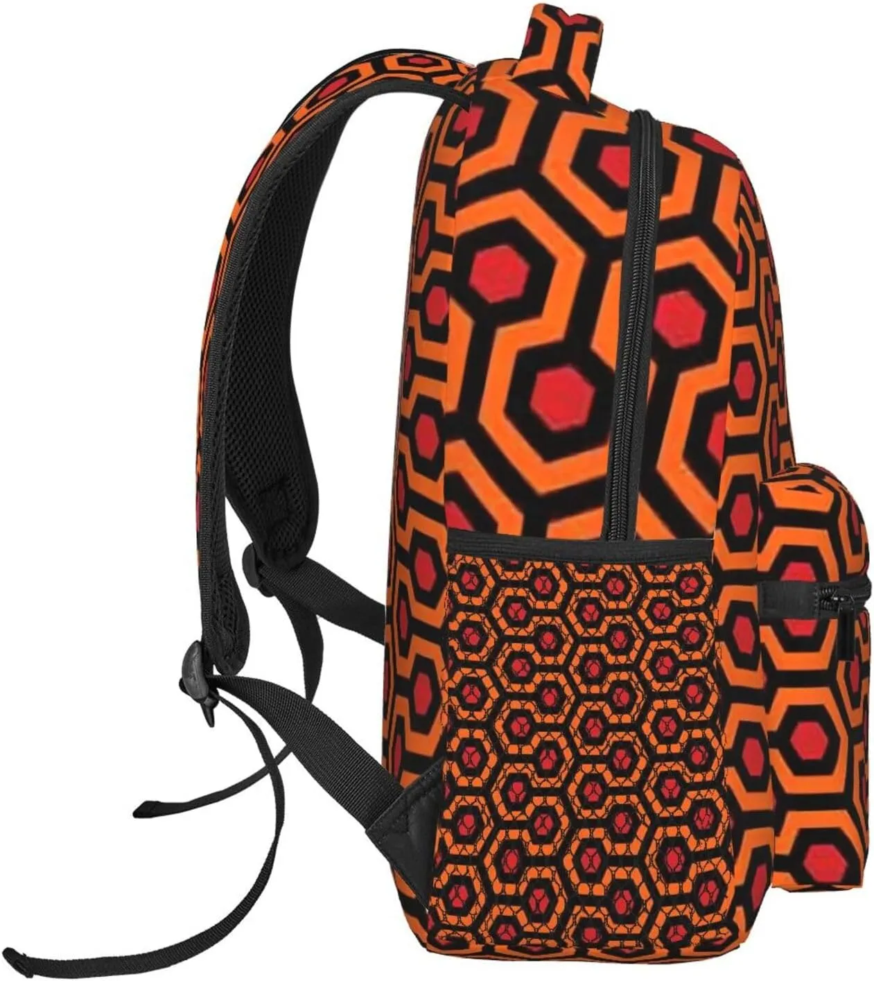 Overlook Hotel Carpet The Shining Sherpa Backpack Laptop Backpack Sports Travel Shoulder bag Light casual backpack