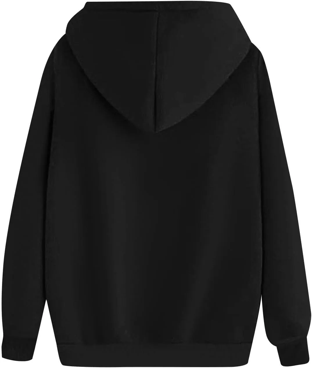 Oversized Hoodies for Women Loose Long Sleeve Crew Neck Sweatshirts Hooded Classic Solid Pullover with Pockets