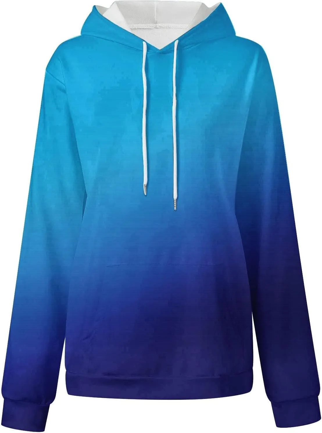 Oversized Hoodies for Women Plus Size Drawstring Sweatshirt with Pocket Loose Pullover Long Sleeve Travel Clothes
