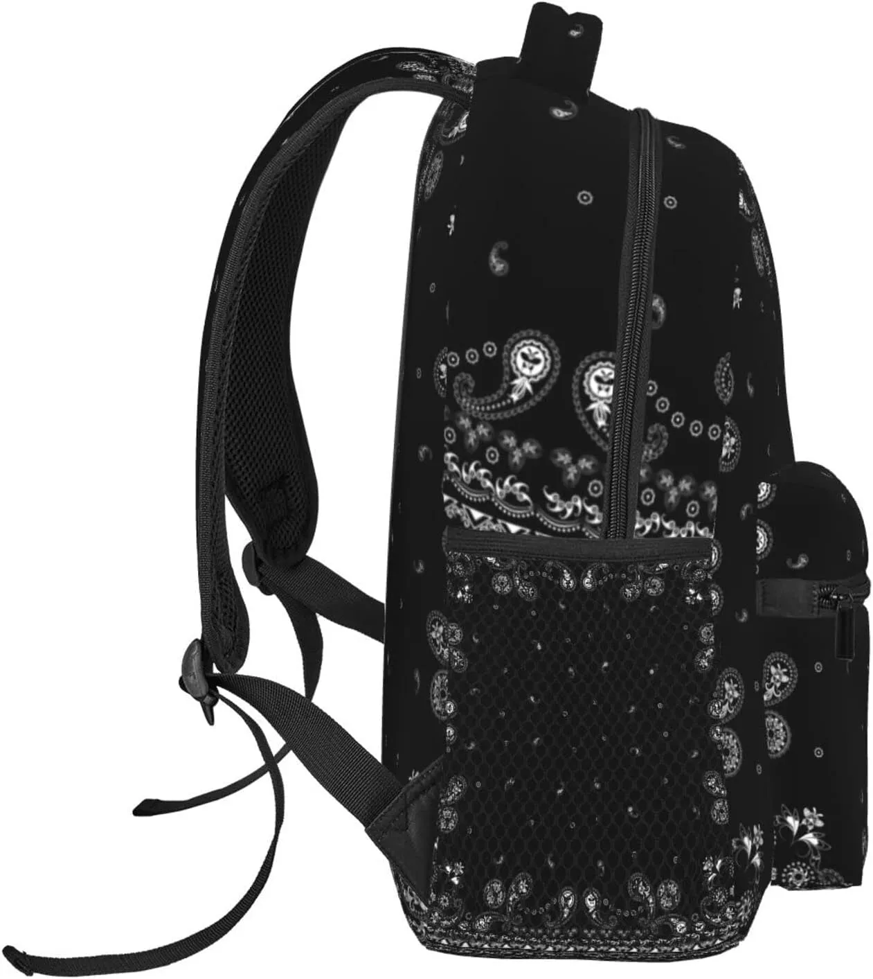 Paisley Pattern Backpack Laptop Backpack Sports Travel Shoulder bag Light casual backpack