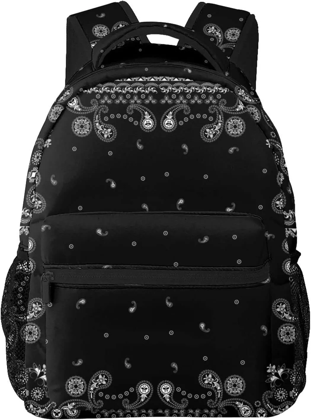 Paisley Pattern Backpack Laptop Backpack Sports Travel Shoulder bag Light casual backpack