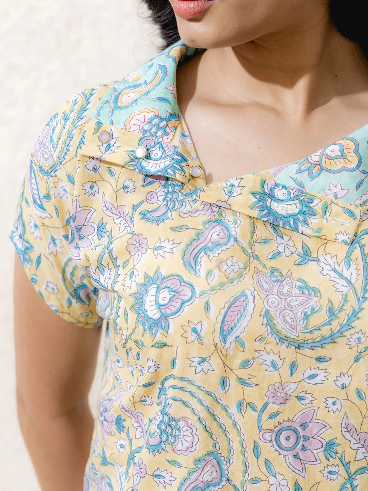Pastel Sunshine Top Yellow