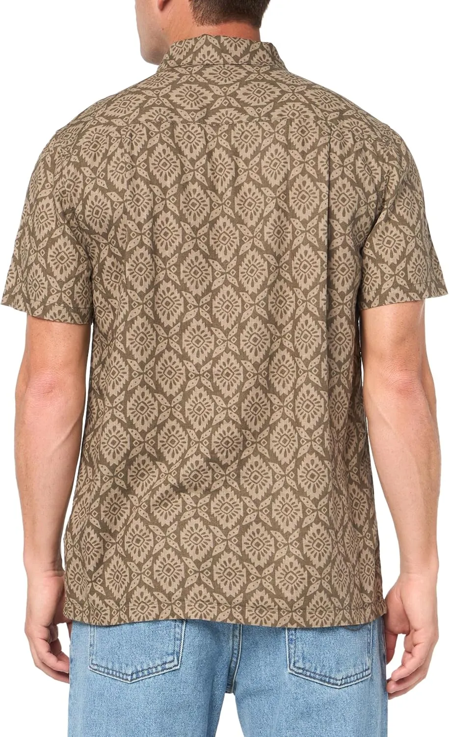 PENDLETON Men's Short Sleeve Linen Camp Shirt
