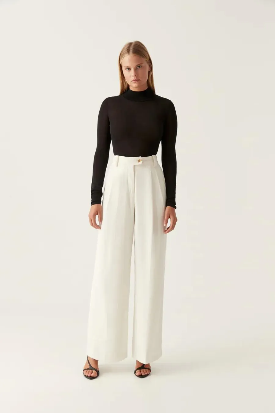 Rae Long Sleeve Skivvy Black