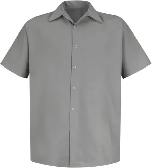 Red Kap Men's Specialized Pocketless Work Shirt
