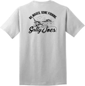 SALTY JOES Mens Graphic Logo Heavyweight Cotton T-Shirts in Regular, Big and Tall