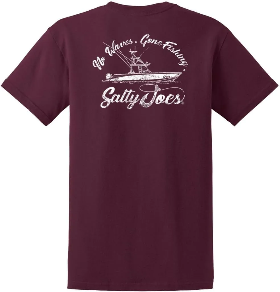 SALTY JOES Mens Graphic Logo Heavyweight Cotton T-Shirts in Regular, Big and Tall