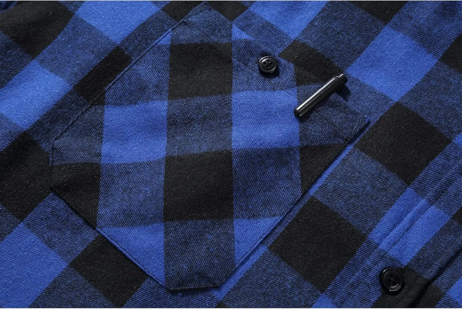 SCODI Mens Flannel Hoodie Shirt Casual Button Down Plaid Jacket Shirts Stylish Long Sleeve Shirts with Pocket