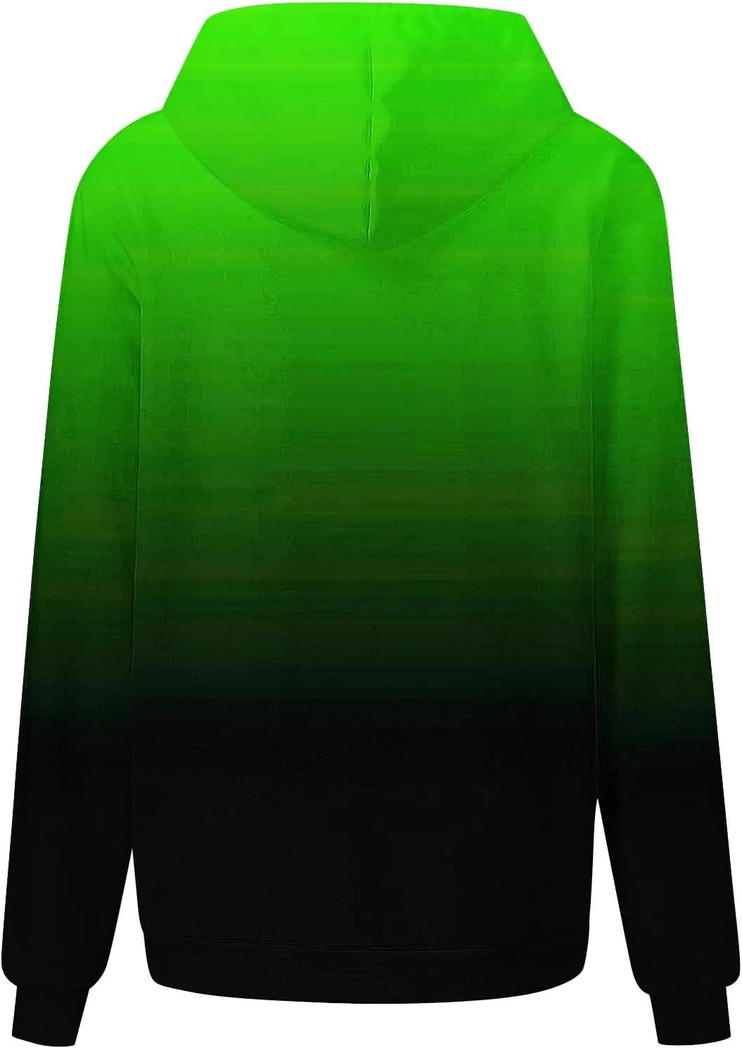 SMIDOW Oversized Hoodies For Women Trendy 2024 Gradient Plus Size Pullover Tops Teen Girls Fall Outfits Hooded Sweatshirt