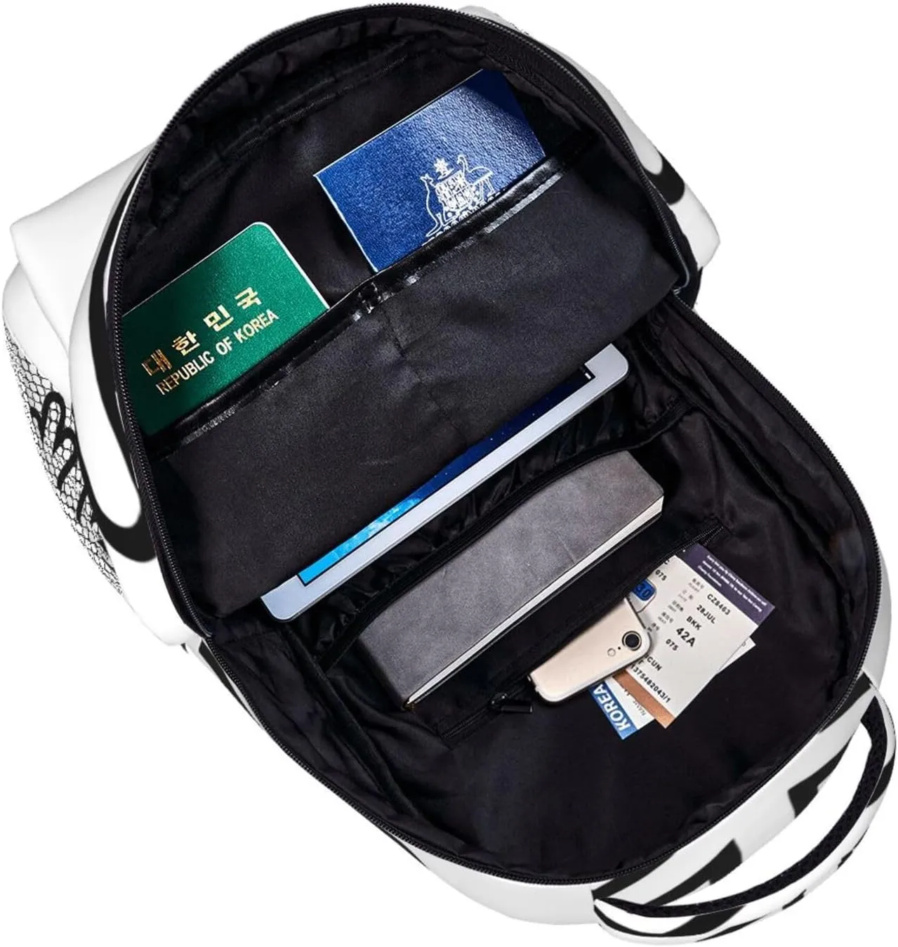 Snowflake Backpack Laptop Backpack Sports Travel Shoulder bag Light casual backpack