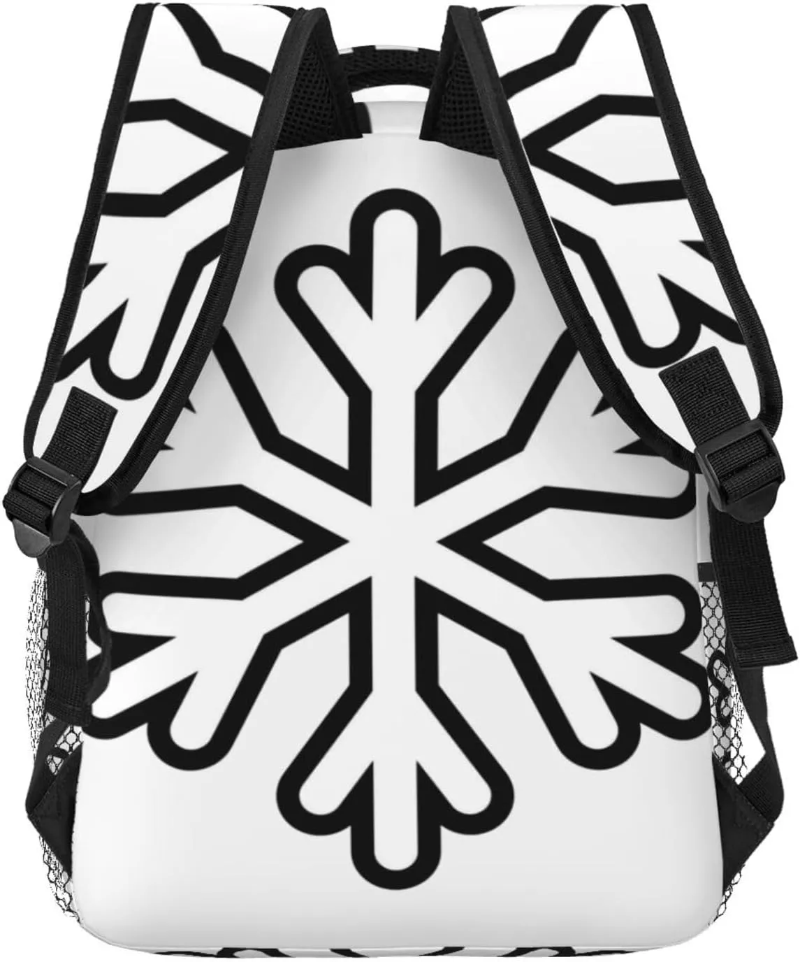 Snowflake Backpack Laptop Backpack Sports Travel Shoulder bag Light casual backpack
