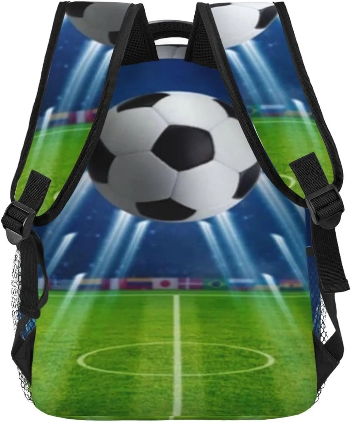 Soccer Ball Decorative Backpack Laptop Backpack Sports Travel Shoulder bag Light casual backpack