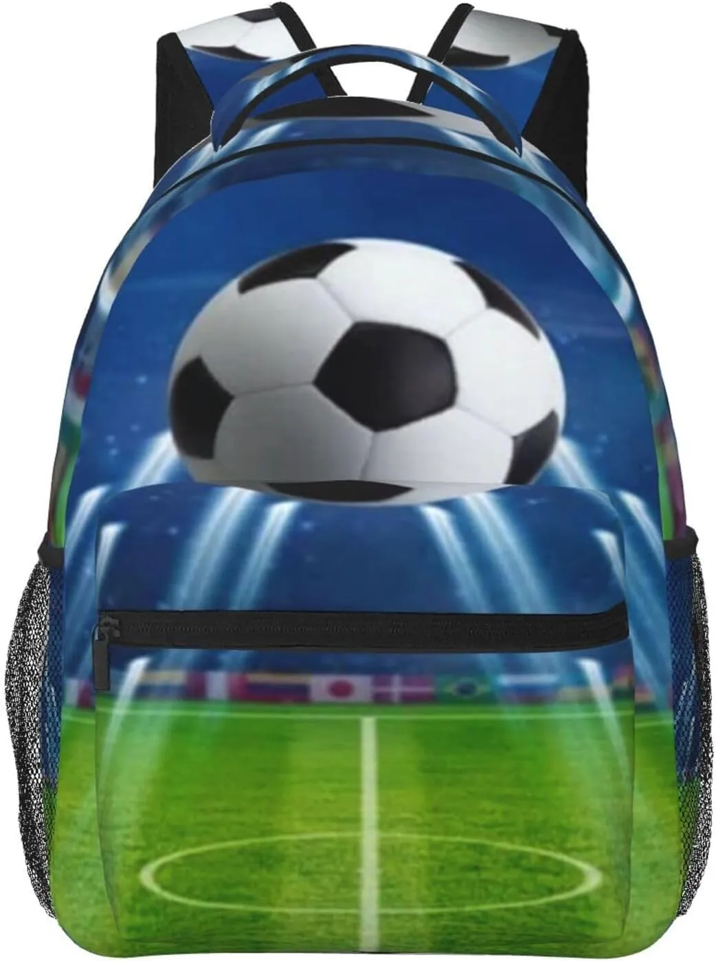 Soccer Ball Decorative Backpack Laptop Backpack Sports Travel Shoulder bag Light casual backpack
