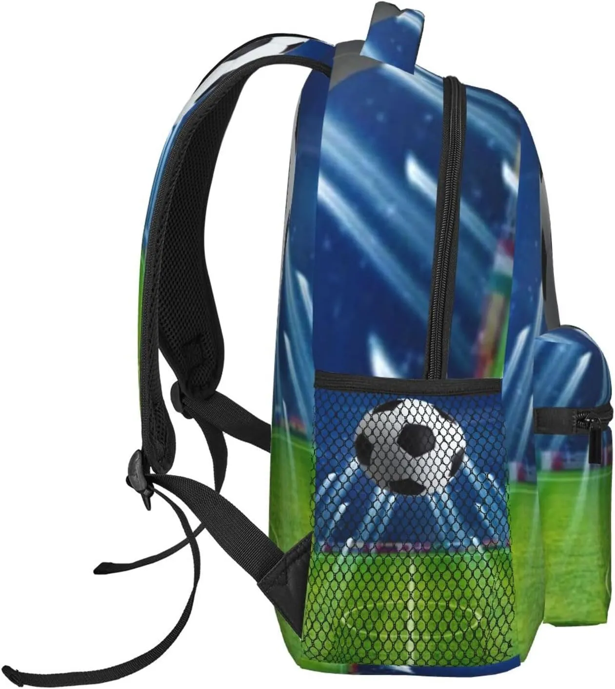 Soccer Ball Decorative Backpack Laptop Backpack Sports Travel Shoulder bag Light casual backpack