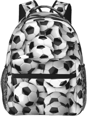 Soccer Balls Backpack Laptop Backpack Sports Travel Shoulder bag Light casual backpack