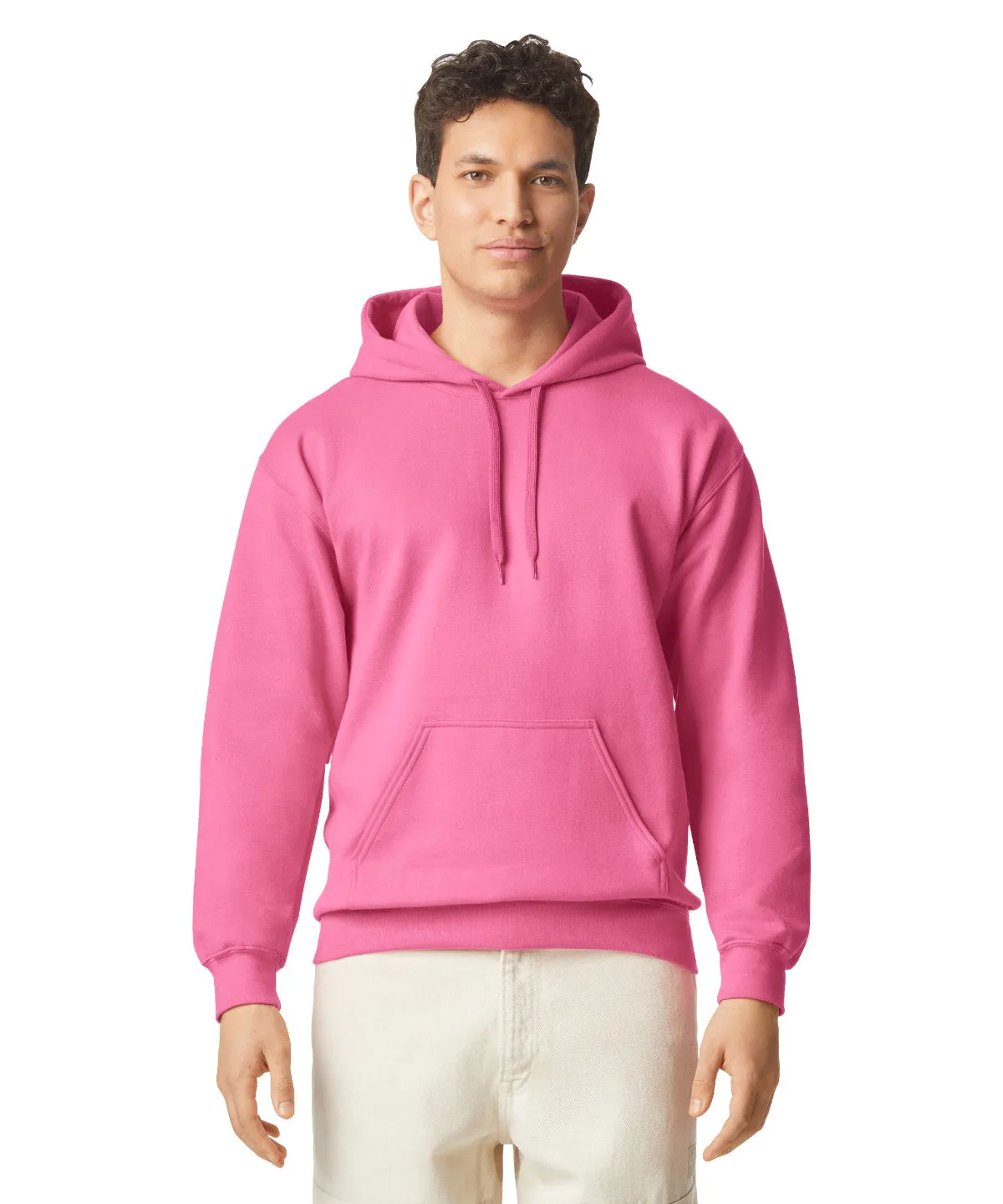 Softstyle midweight fleece adult hoodie | Purple